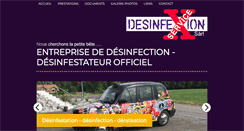 Desktop Screenshot of desinfexionservice.ch
